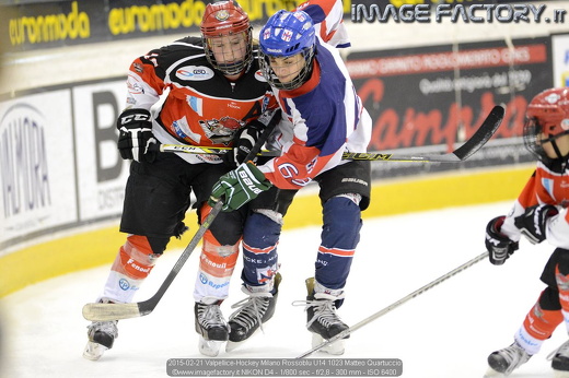 2015-02-21 Valpellice-Hockey Milano Rossoblu U14 1023 Matteo Quartuccio